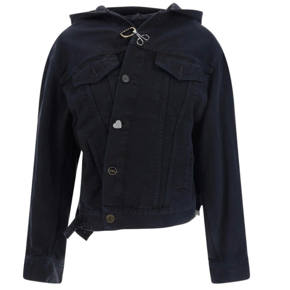 Balenciaga Kids Dark Denim Jacket